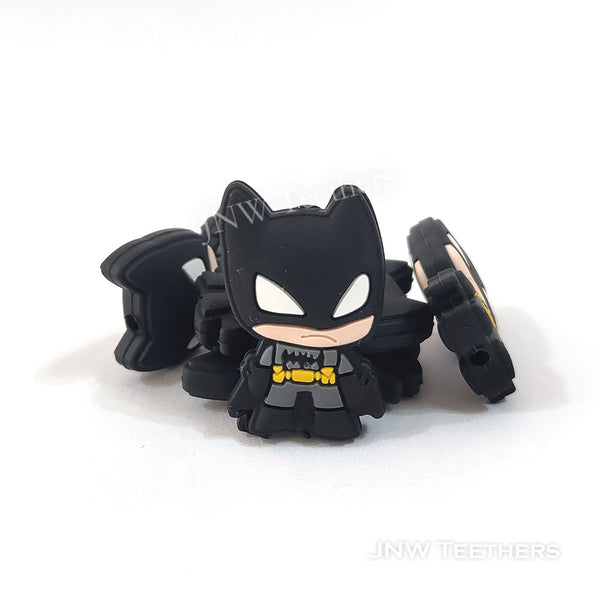 Batman silicone focal beads