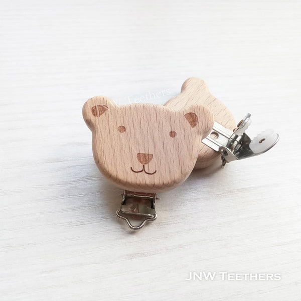 Engraved Wooden Clip