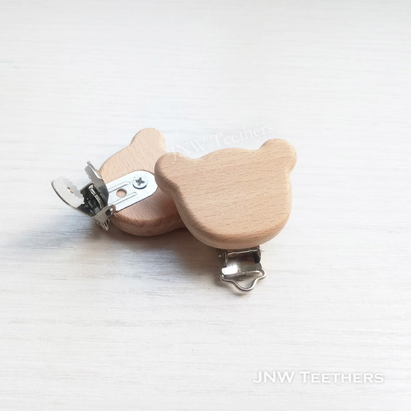 JNW Teethers Bear wooden clip