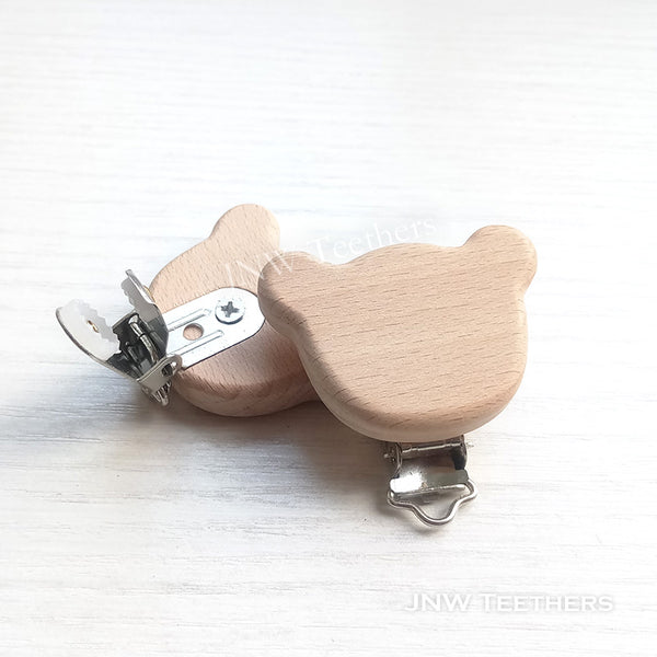 Bear wood clip