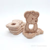 Kauspielzeug aus Buchenholz - Bears