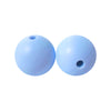 100 12mm Round Silicone Beads