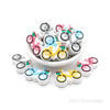 Bicycle silicone focal beads