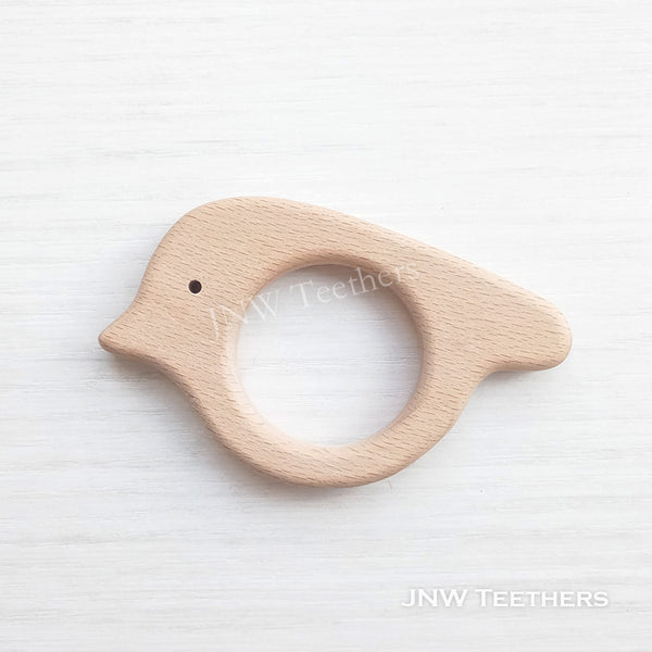 Large bird wooden teether