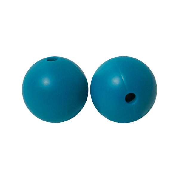 100 12mm Round Silicone Beads