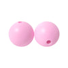 100 12mm Round Silicone Beads