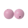 100 12mm Round Silicone Beads