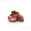 Western Cowboy Boot Silicone Beads, Pink Western Royal Boots Silicone Focal Beads
