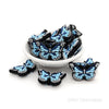 Blue  Butterfly Silicone Focal Beads