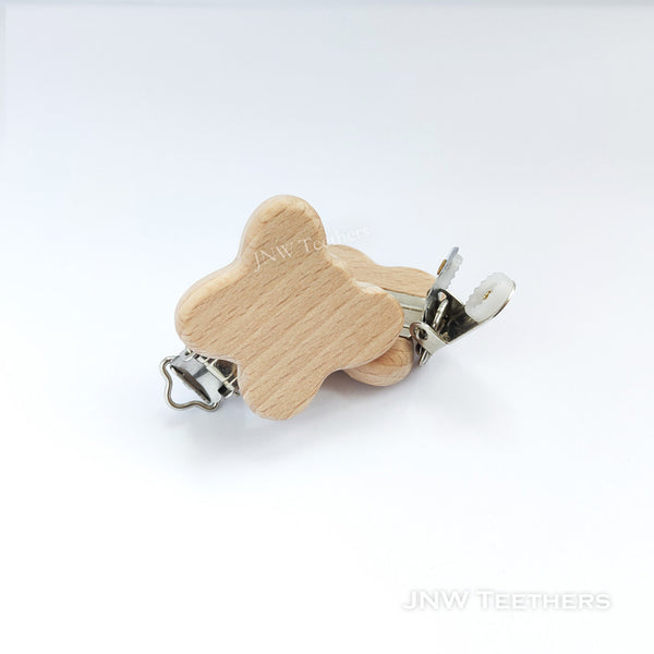 JNW Teethers butterfly wooden clip