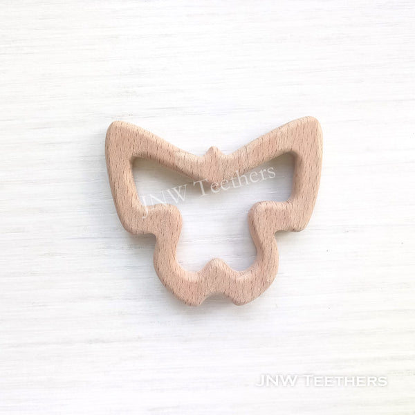 butterfly wooden teether