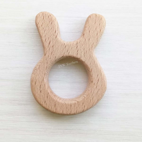Bunny head - Beech Wood Pendants