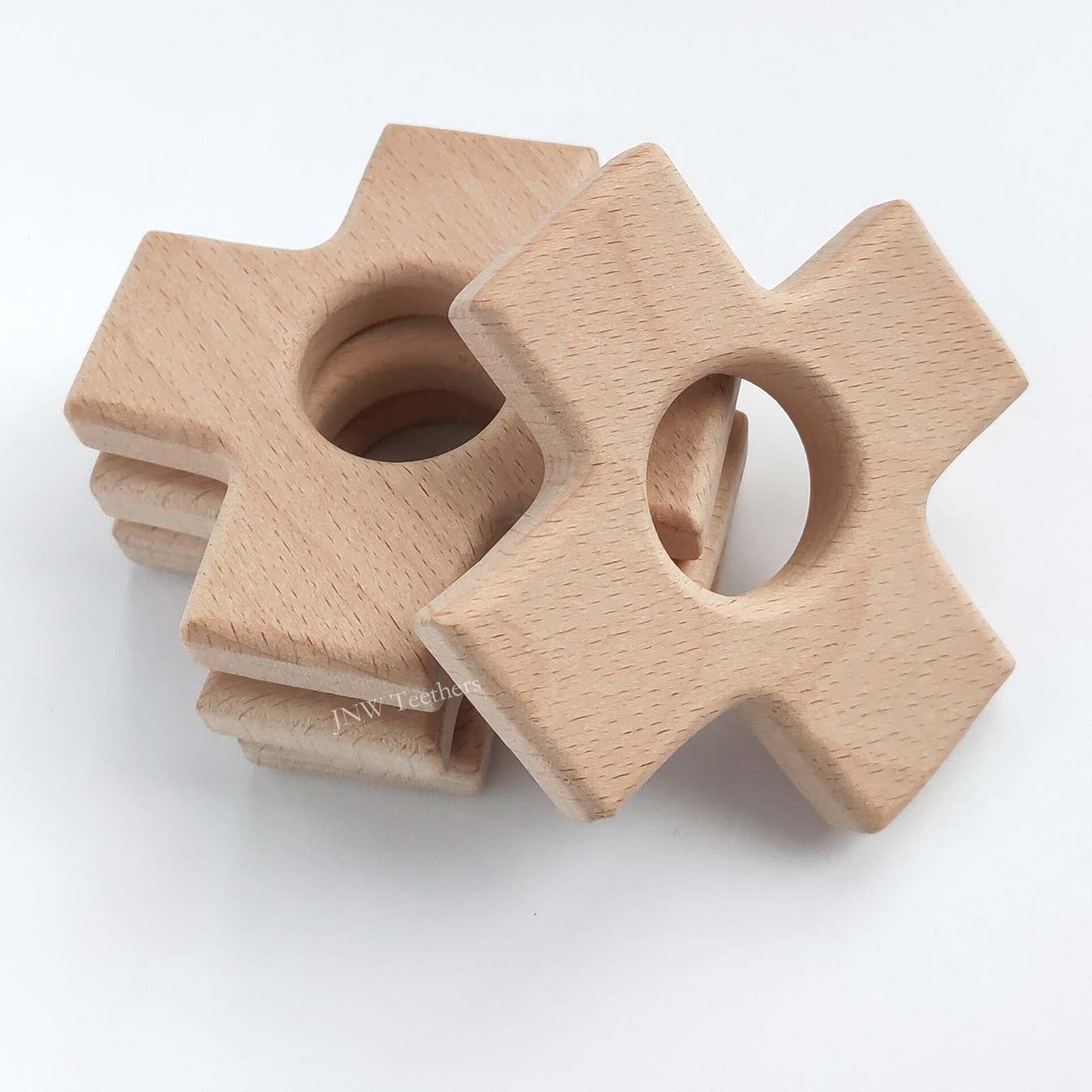 Big Cross- Beech Wood Pendants
