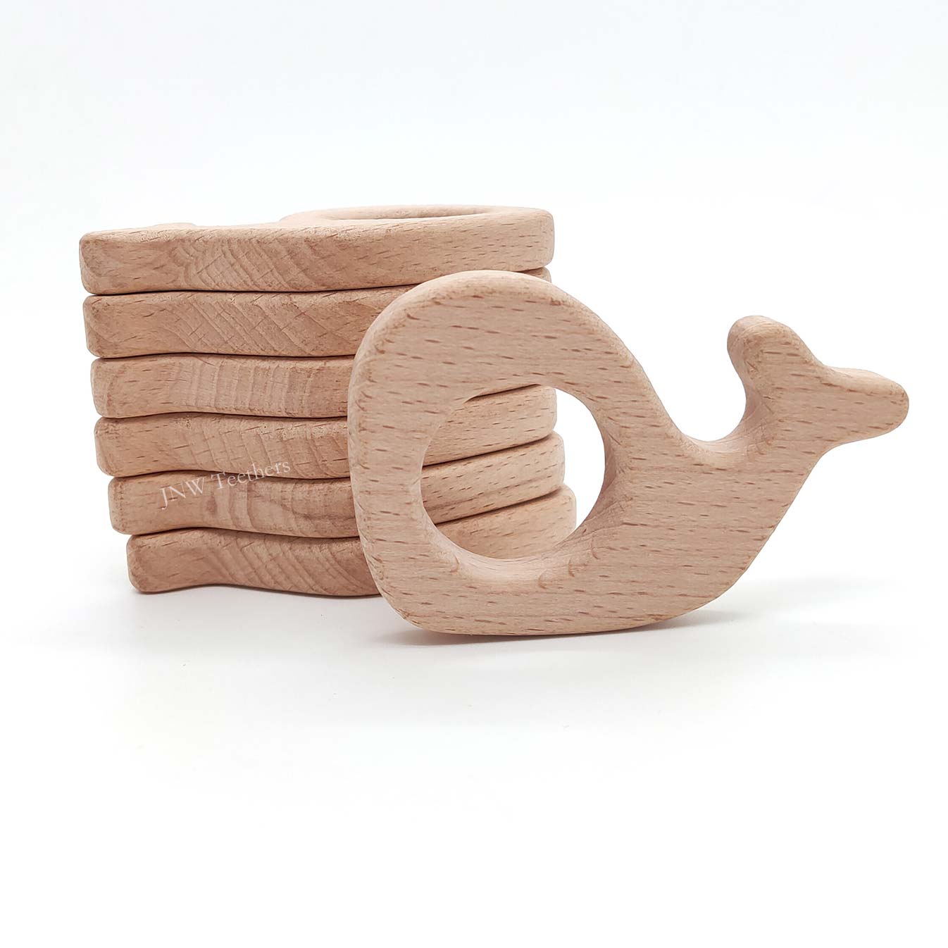 Whale - Beech Wood Pendants