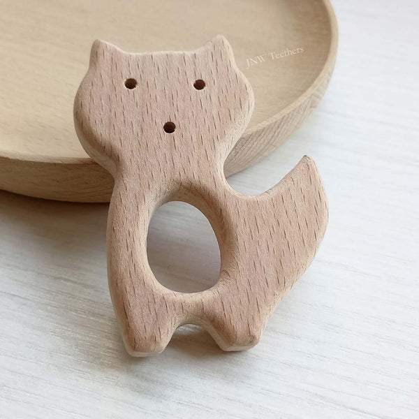 Fox- Beech Wood Pendants