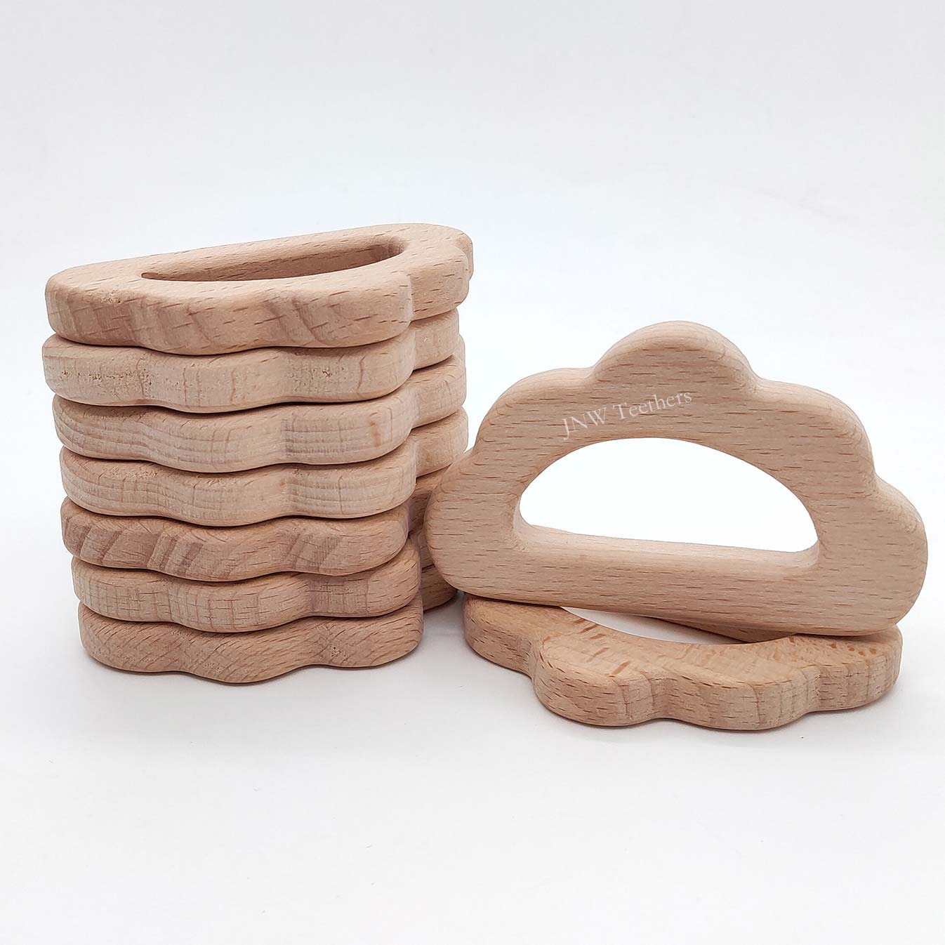 Cloud- Beech Wood Pendants