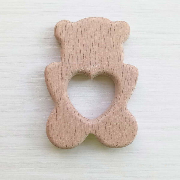 Bear- Beech Wood Pendants
