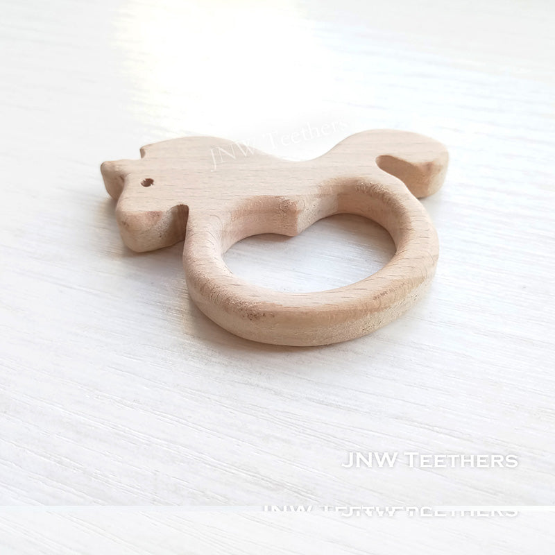 Small Beech Wood Pendants