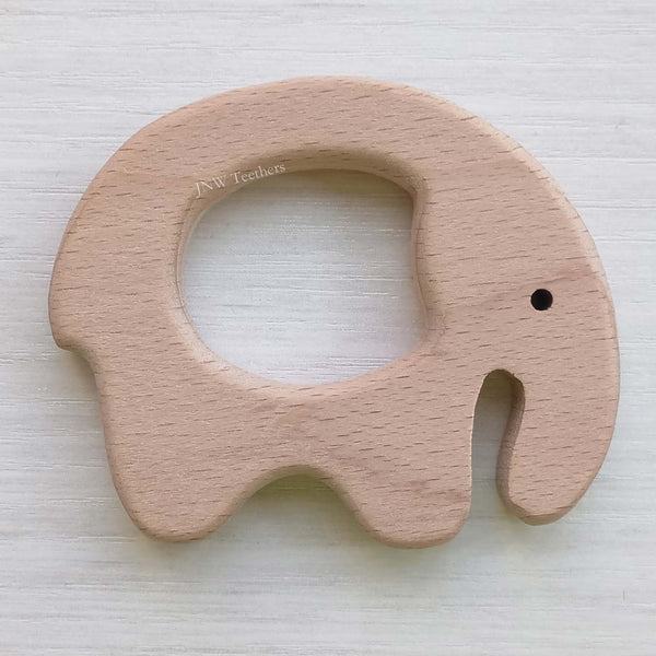 5pcs Elephants-Wood Pendants