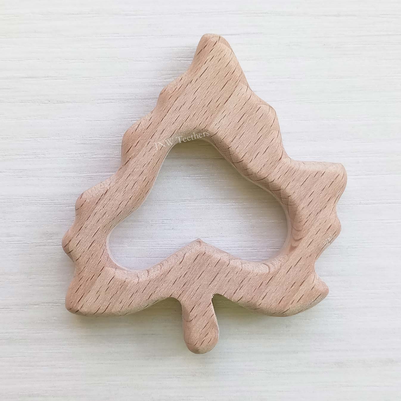 5pcs leaf -Wood Pendants