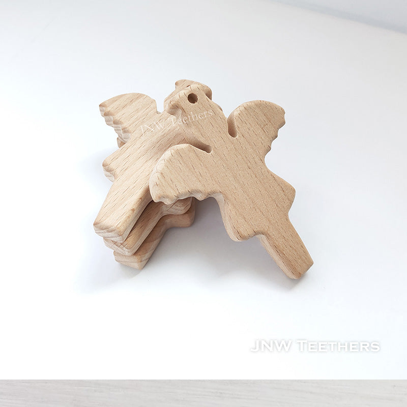 Small Beech Wood Pendants