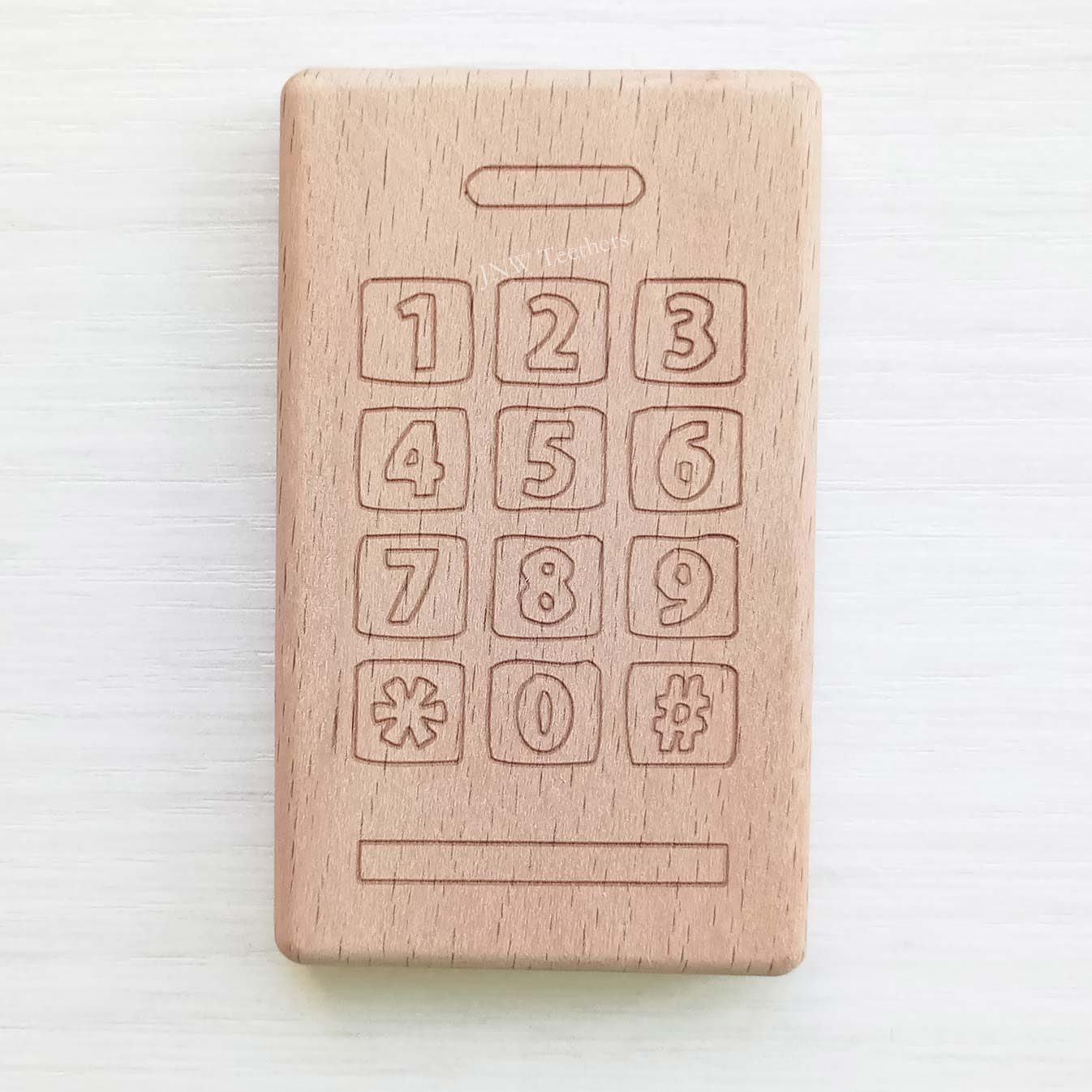 5pcs Phone-Wood Pendants