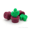 Cactus Potted Plant Silicone Beads