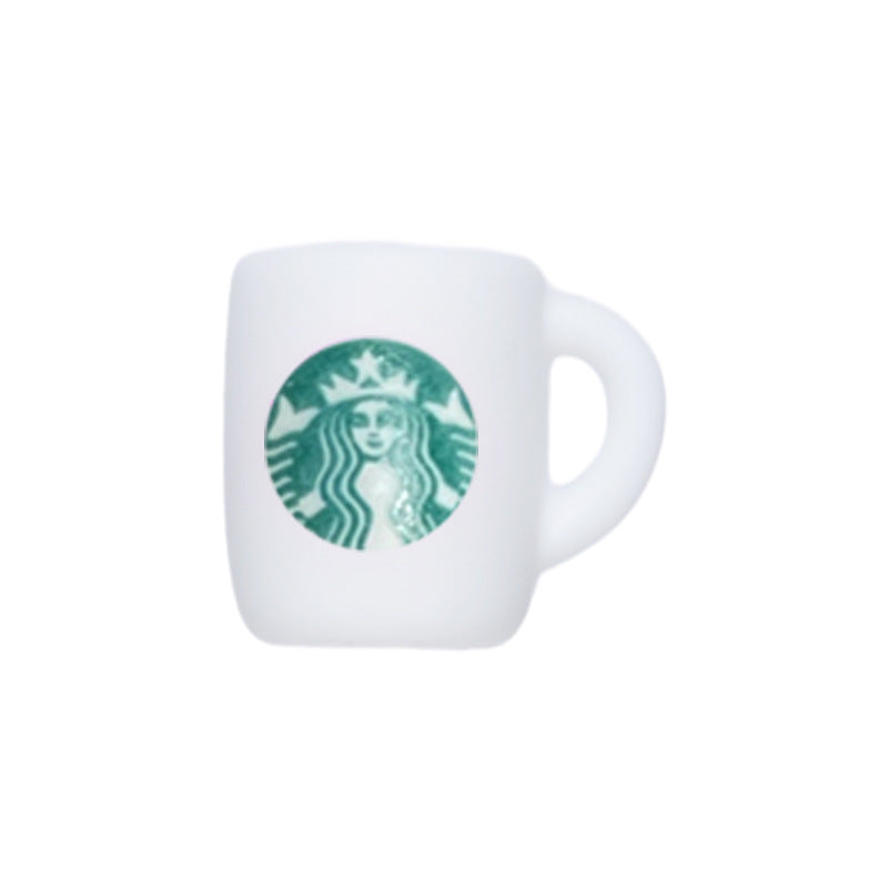 JNWTeethers cafe printed coffee mug silicone beads wholesale