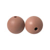 100 12mm Round Silicone Beads