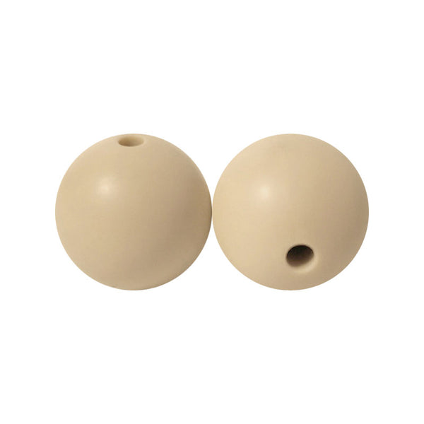 100 12mm Round Silicone Beads