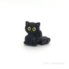 Green  Black Cat Silicone Beads
