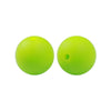 100 12mm Round Silicone Beads