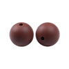 100 12mm Round Silicone Beads