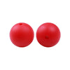 100 12mm Round Silicone Beads