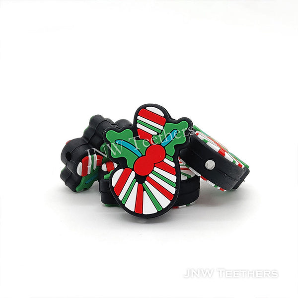 Christmas Umbrella Silicone Beads