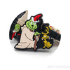 Christmas Green monster and dog friend silicone focal beads