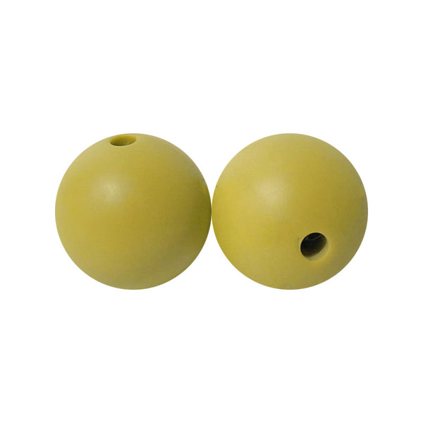100 12mm Round Silicone Beads