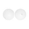 100 12mm Round Silicone Beads