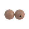 100 12mm Round Silicone Beads