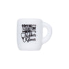 Coffee scrubs and rubber gloves printed coffee mug silicone beads wholesale