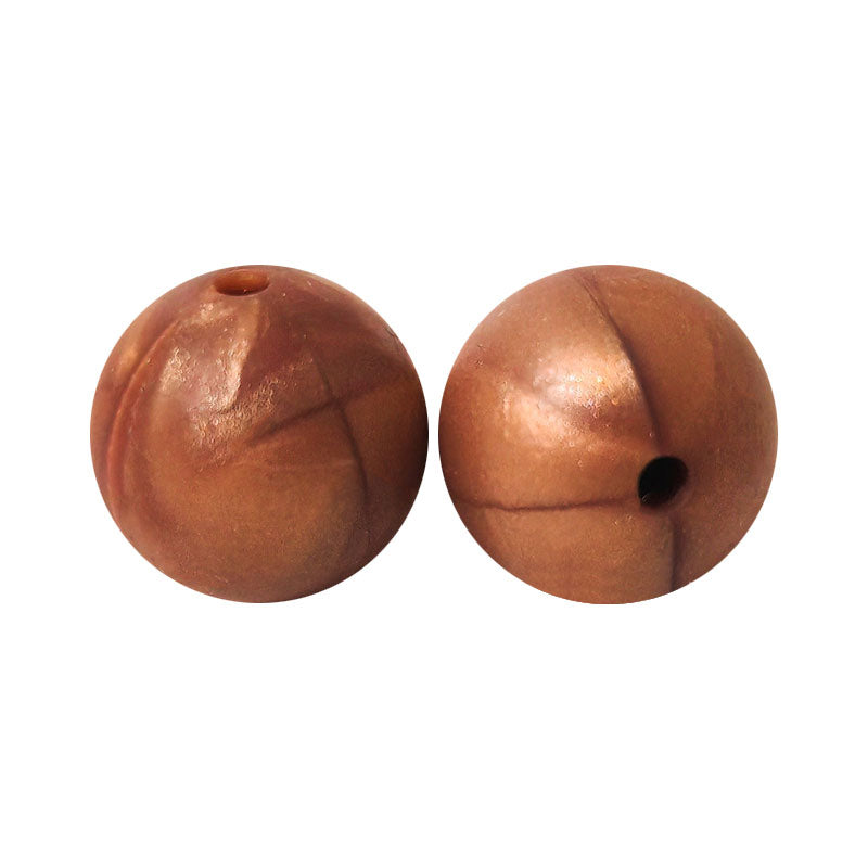 100 12mm Round Silicone Beads