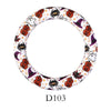 5pcs 65mm Silicone Dount Rings