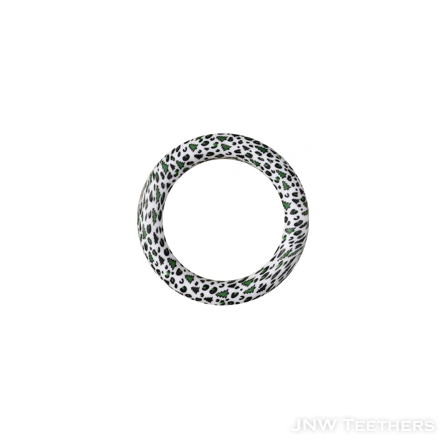 D12 Christmas tree 65mm silicone printed rings