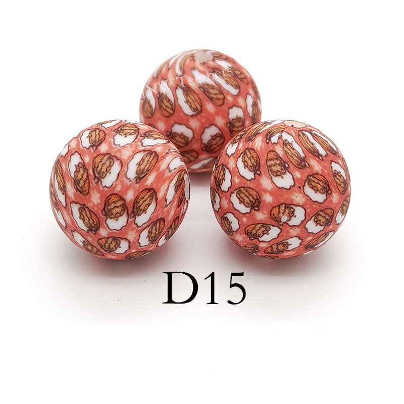 D15 Prints - 15mm Silicone Round Beads