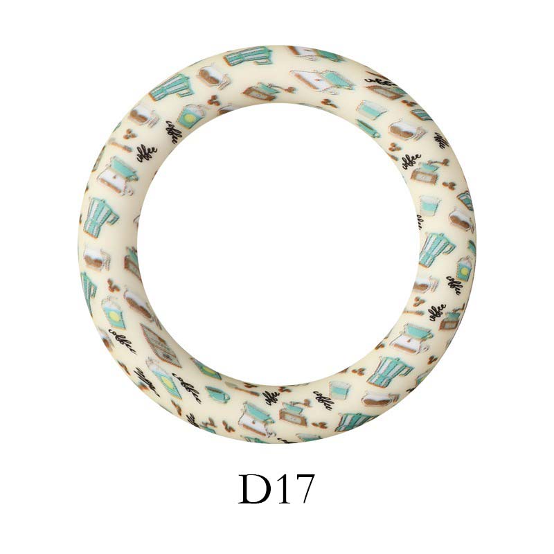 5pcs 65mm Silicone Dount Rings