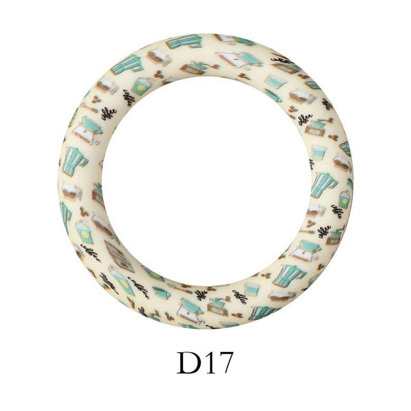 5pcs 65mm Silicone Dount Rings