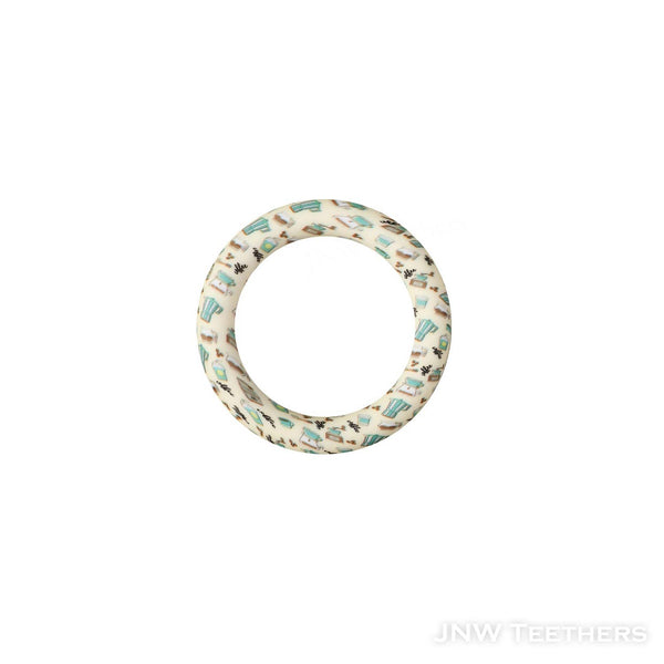Coffee maker printed 65mm silicone rings D17 