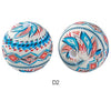 10pcs 15mm Silicone Printed Round Beads
