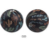 10pcs 15mm Silicone Printed Round Beads