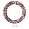 5pcs 65mm Silicone Dount Rings